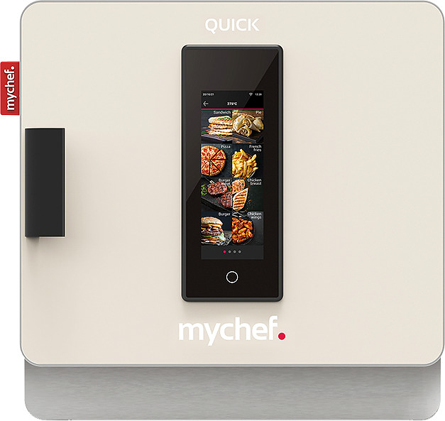печь комбинированная mychef quick 1t qt11fb1d white
