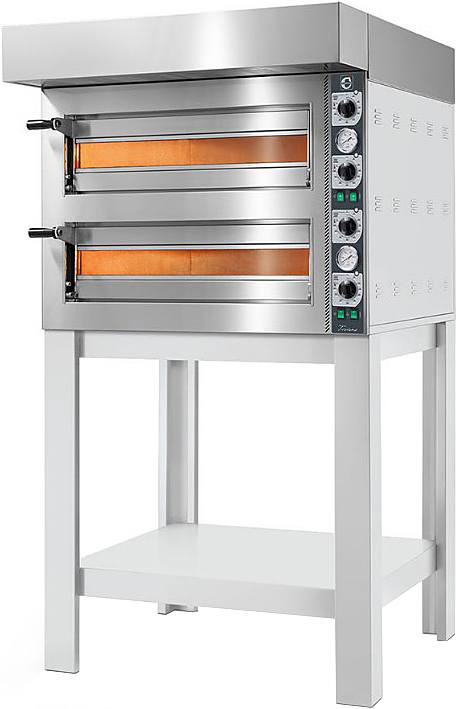 печь для пиццы cuppone tiziano tz425/2m