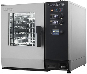 пароконвектомат lainox sapiens boosted sae061b+ob061e