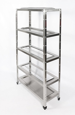 стеллаж для сушки тарелок restoinox стпт-14/4-эн