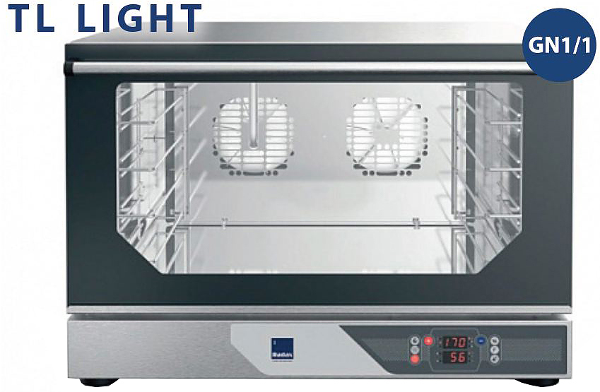 пароконвектомат radax tl light tl04dihs