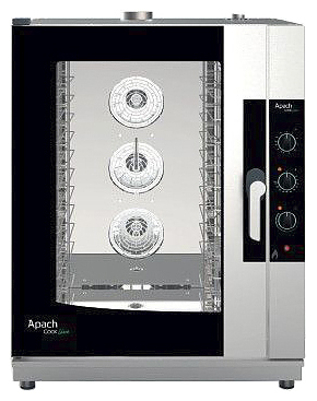 пароконвектомат apach ap10qm gas