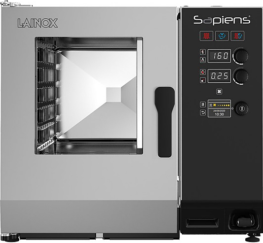 пароконвектомат lainox sapiens boosted sae061b+ob061e