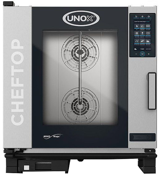 пароконвектомат unox xevc-0711-gprm-ht газ