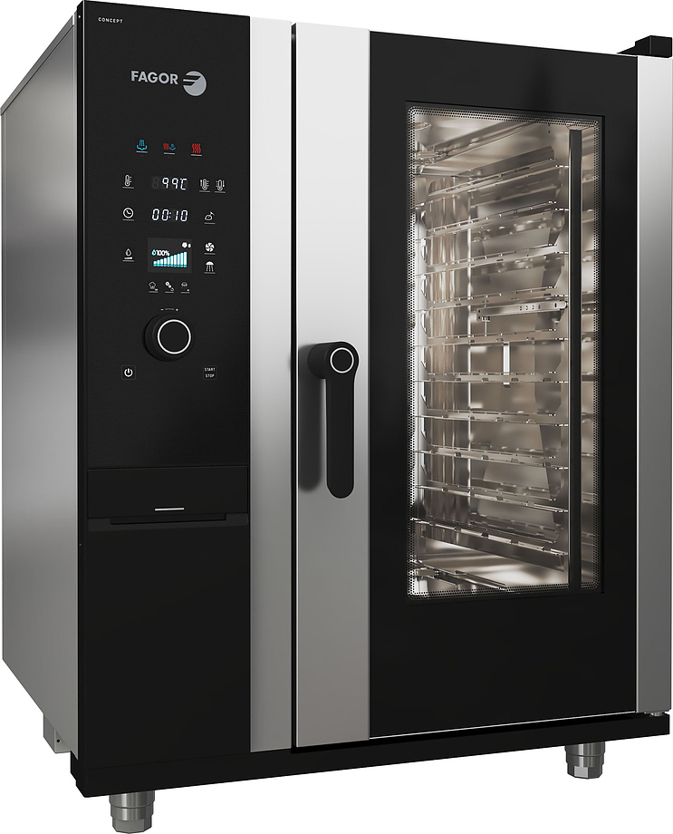 пароконвектомат fagor cpw-101 e r lw s