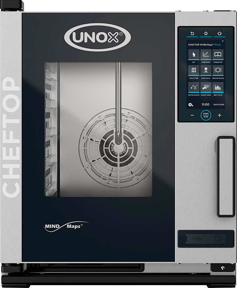 пароконвектомат unox xecc-0513-eprm
