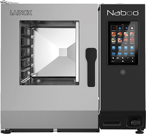 пароконвектомат lainox naboo 5.0 nae061b+ob061e